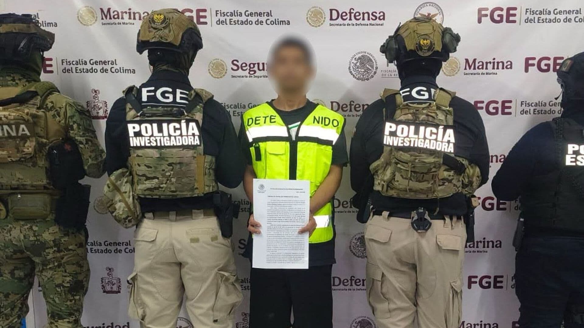 Detienen a Marco Antonio 'N' en Colima por Nexos con Grupo Delictivo