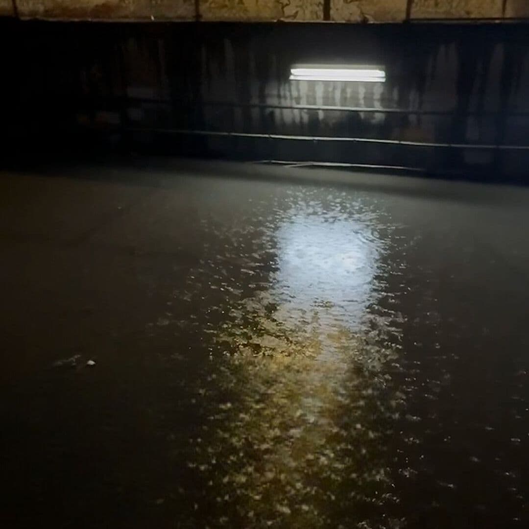 Se Inunda Tramo de la Línea A del Metro