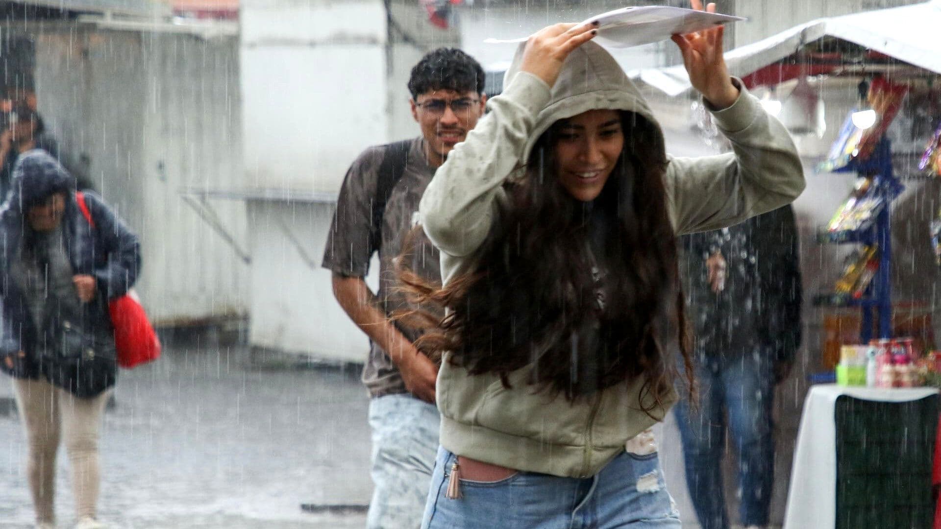 Se Espera Fin de Semana con Lluvias en Casi Todo el País y Altas Temperaturas