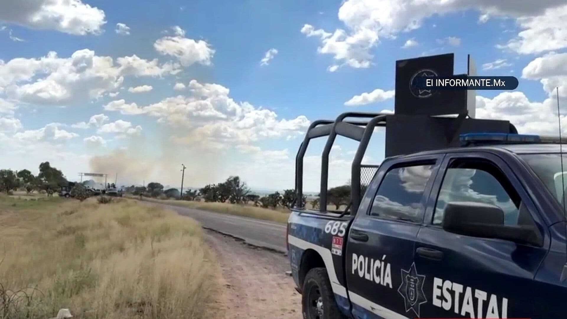 Ataque con Explosivos Deja un Policía Herido en Villa García, Zacatecas