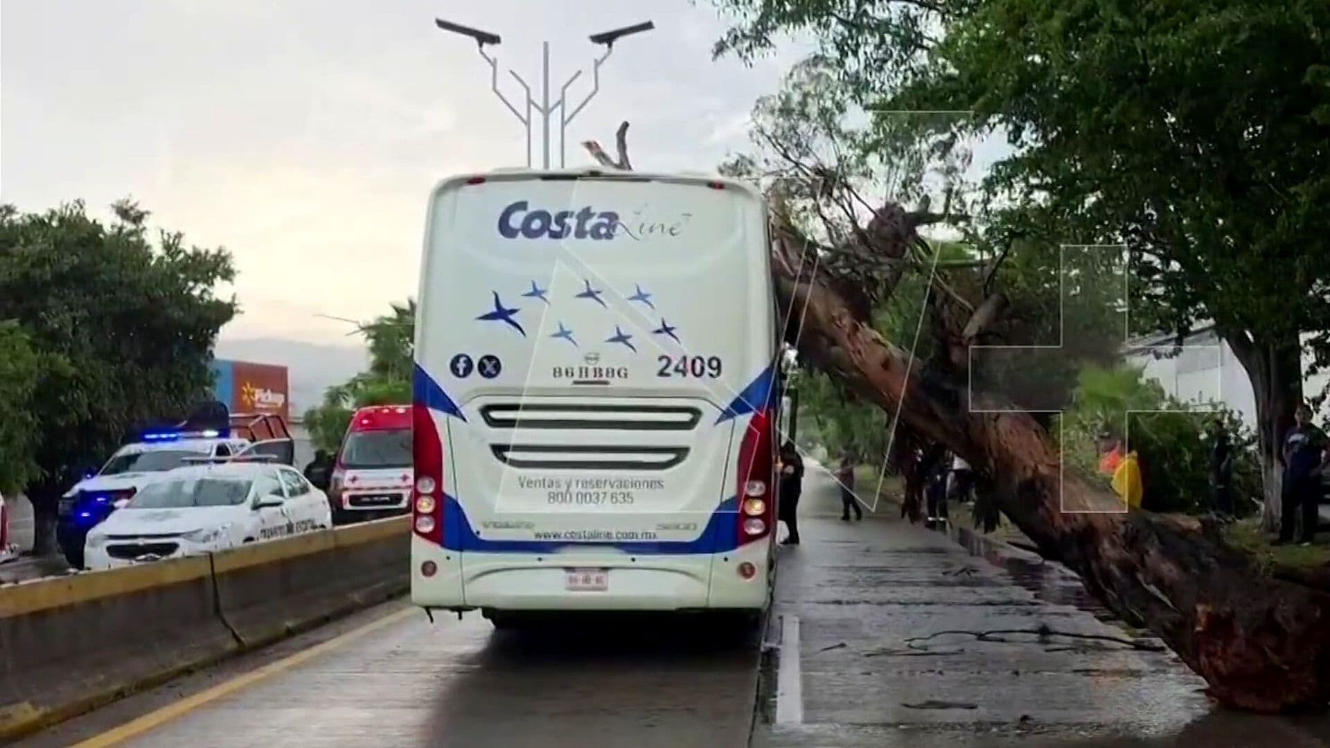 Fuertes Lluvias Provocan Inundaciones y Daños en Cuatro Estados de México