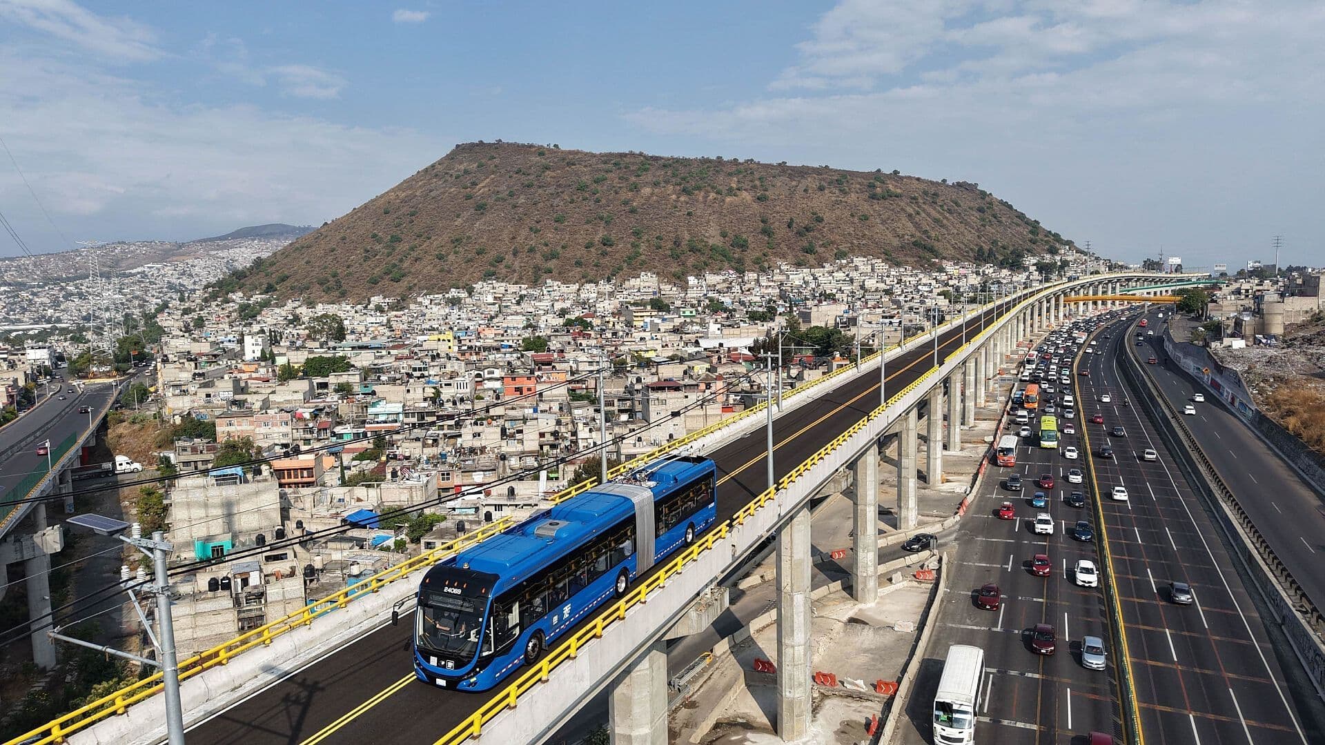 Transportistas Reportan Afectaciones Económicas por Trolebús, Edomex