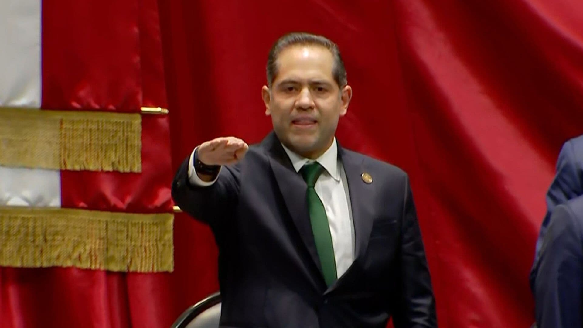 Raúl Bolaños Rinde Protesta como Presidente de la Cámara de Diputados