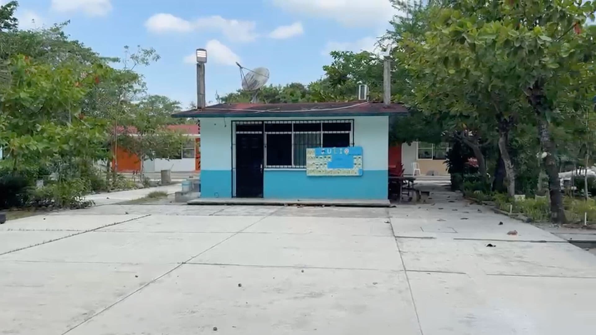 Obra Inconclusa Impide Regreso a Clases en Telesecundaria Ramón López Velarde Comunidad Cañada Rica Tuxpan Veracruz