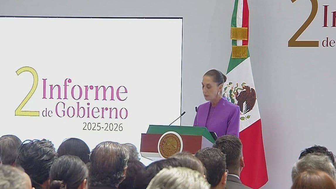 Claudia Sheinbaum Da Inicio a Su Mensaje en su Segundo Informe; Destaca Austeridad