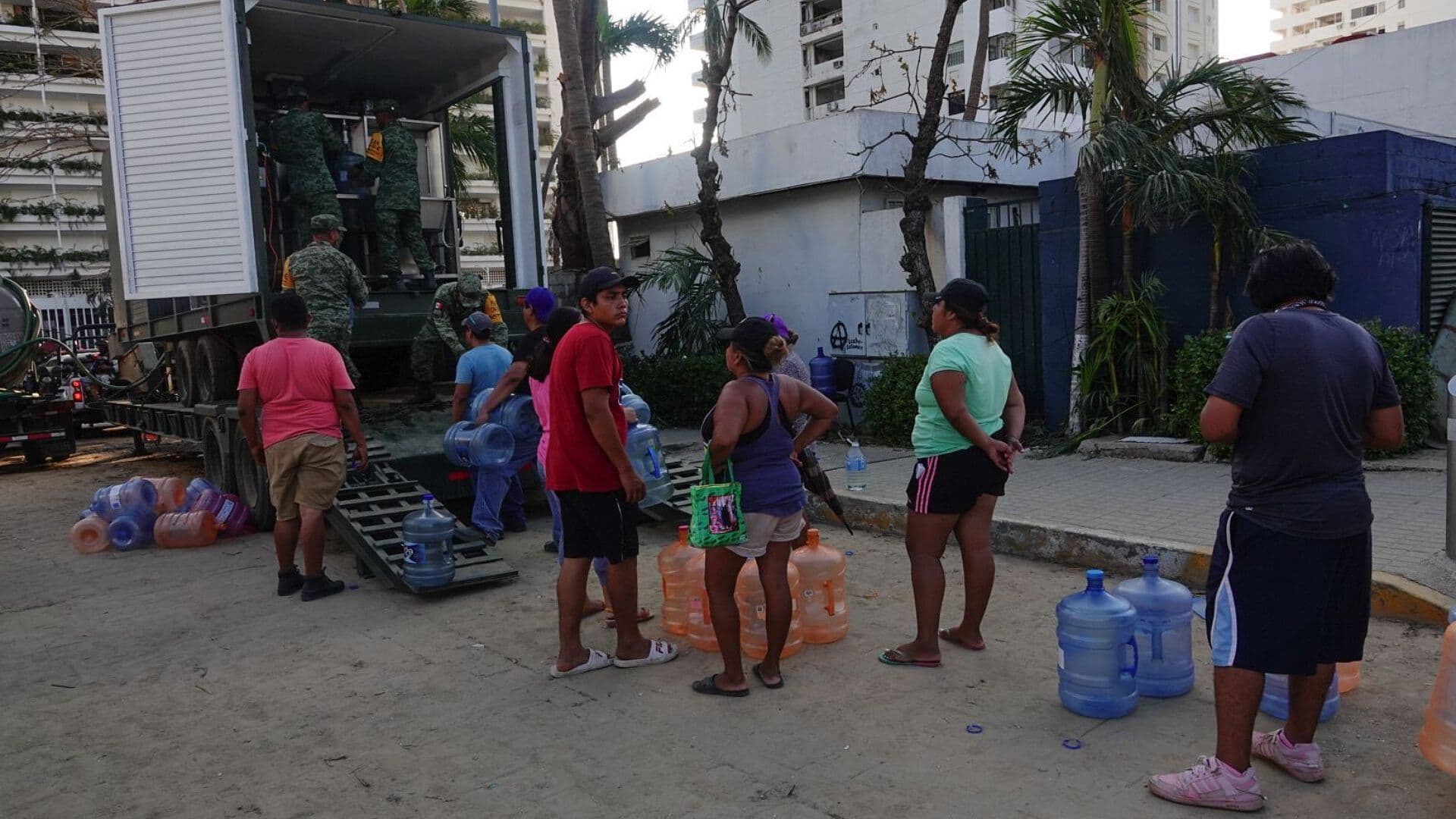 Reportan Falta de Suministro del Agua en Varias Colonias de Acapulco, Guerrero