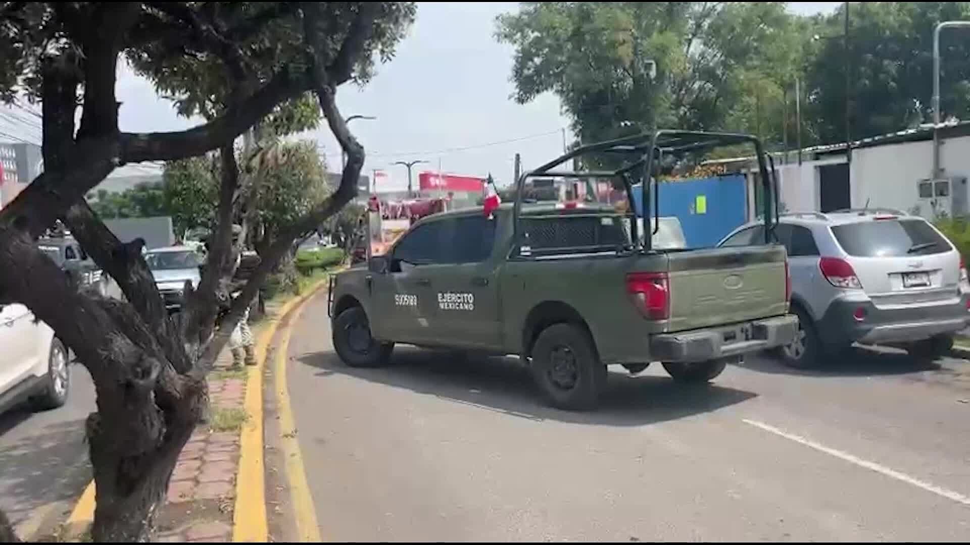 FGR Realiza Operativo en Predio de Venta de Gas LP en San Juan del Río