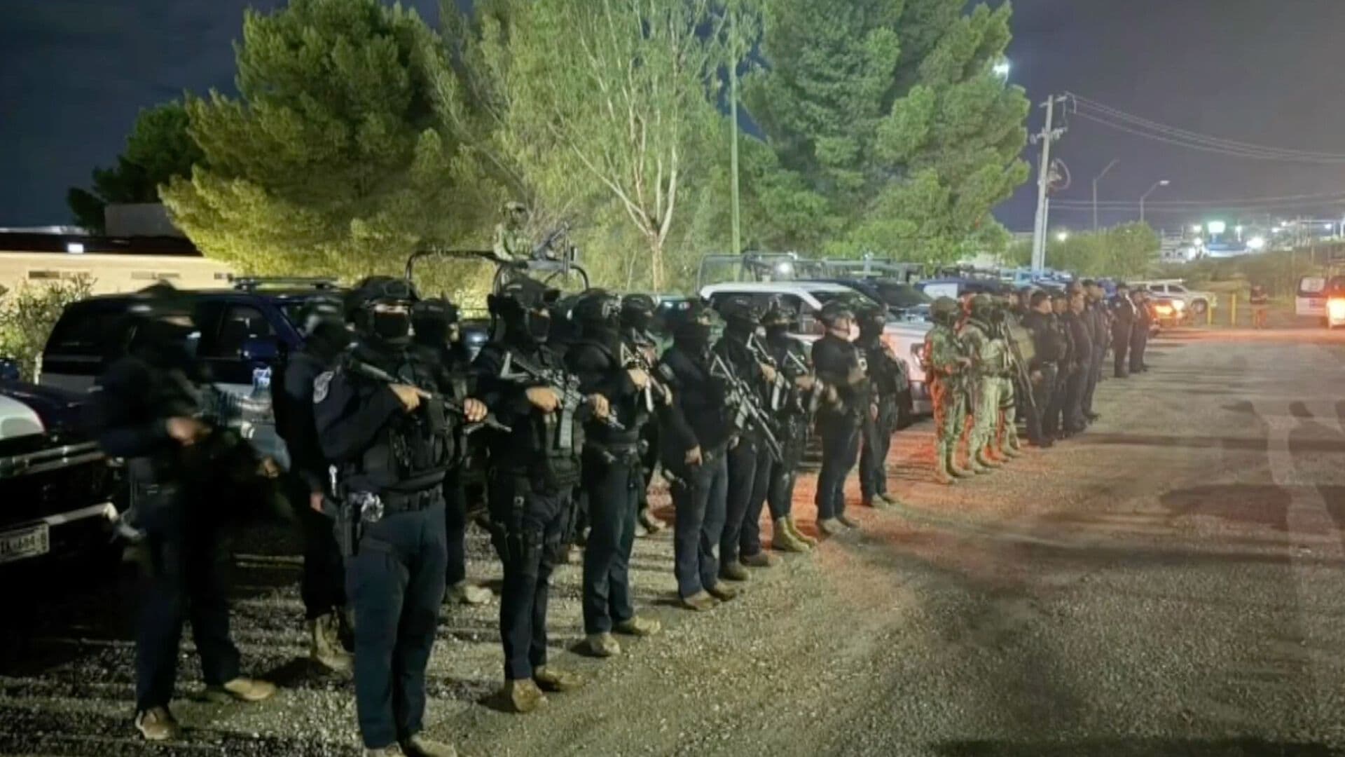 Despliegan Operativo de Seguridad en La Joya en Parral, Chihuahua