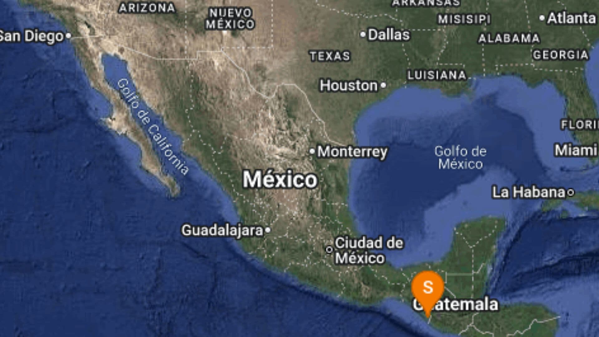 Sismo de Magnitud 4.8 Sacude Tapachula, Chiapas