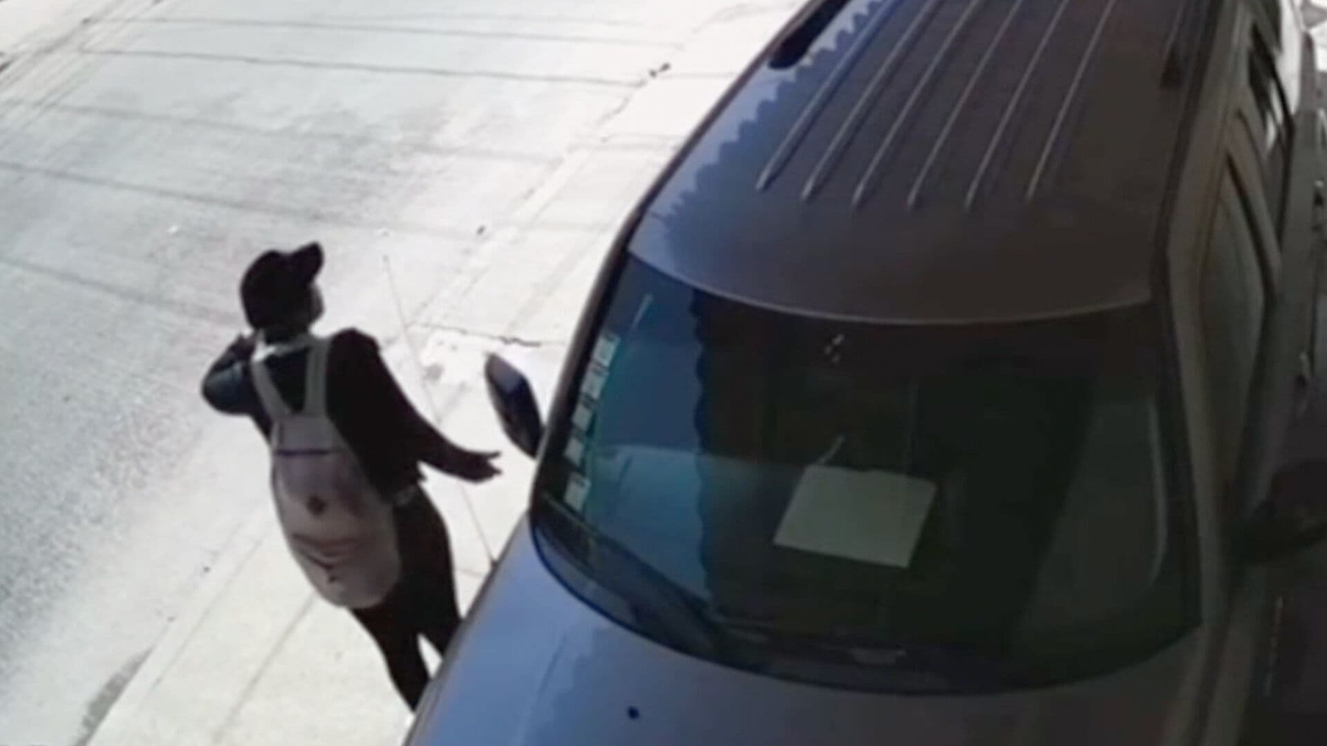 Video Robo Autopartes Espejo Mujer San Felipe Hueyotlipan Puebla