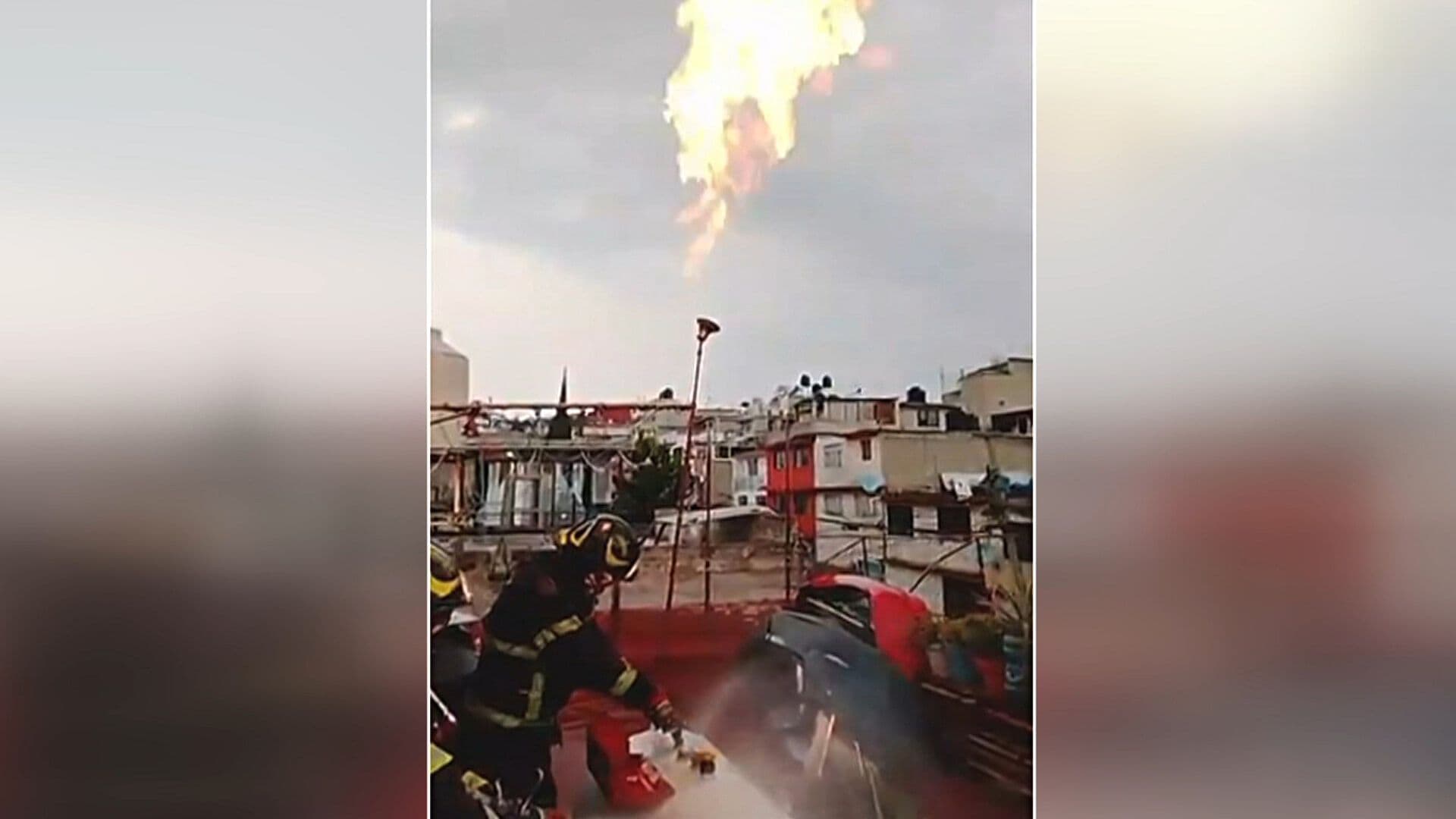 Video: Fuga de Gas Alerta a Bomberos de Milpa Alta, CDMX