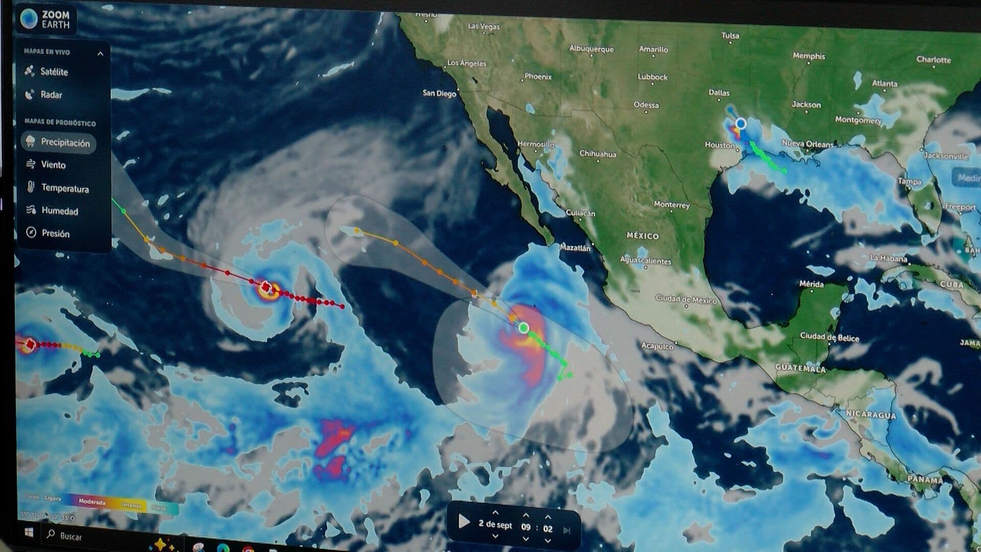 Tormenta Tropical Marie Podría Traer Lluvias a Tijuana este Fin de Semana