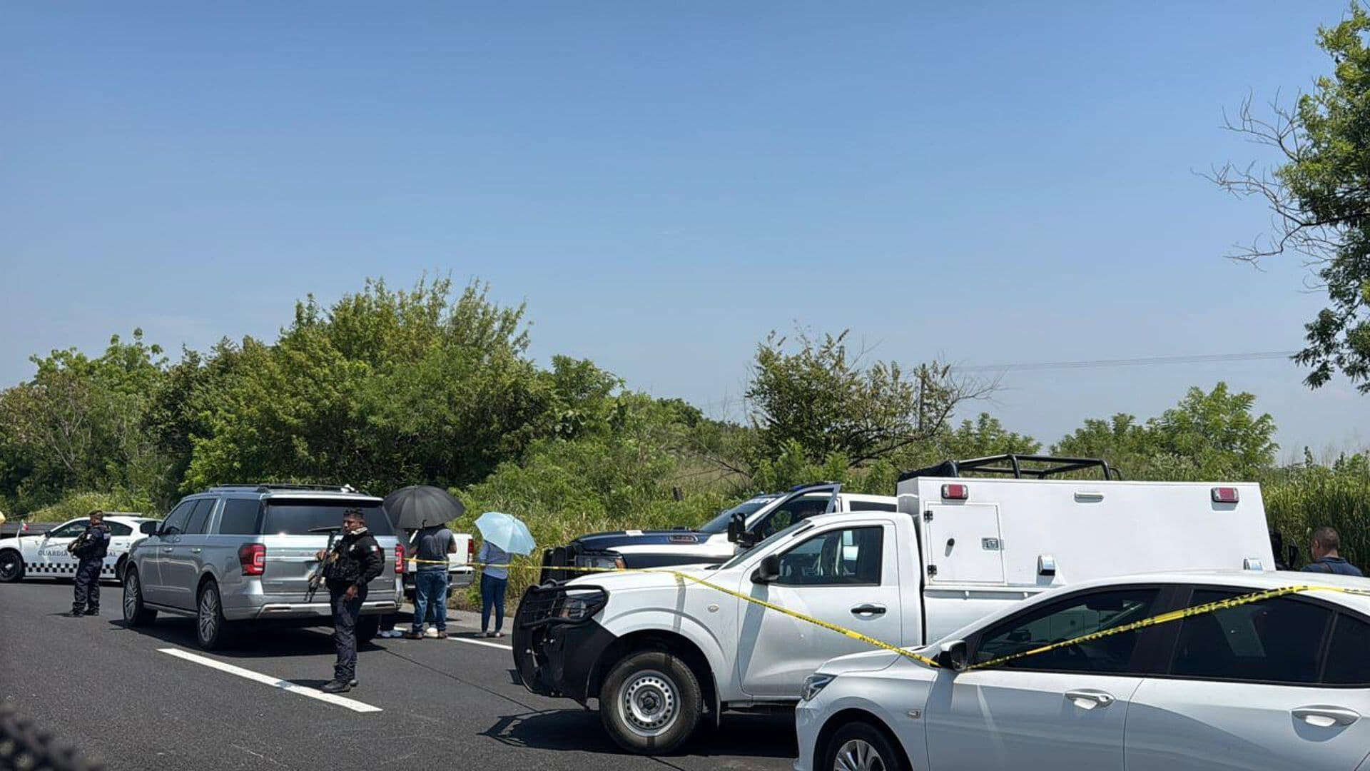 Caso Zenyazen Escobar Continúa Acordonamiento en Carretera de Veracruz por Muerte de Diputado Federal