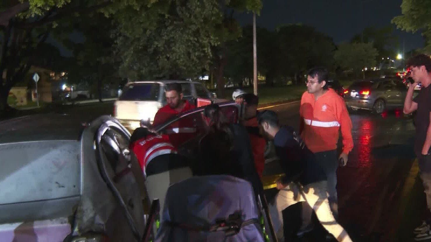 Cuatro Personas Lesionadas Tras Volcadura Sobre Lázaro Cárdenas, en Guadalajara