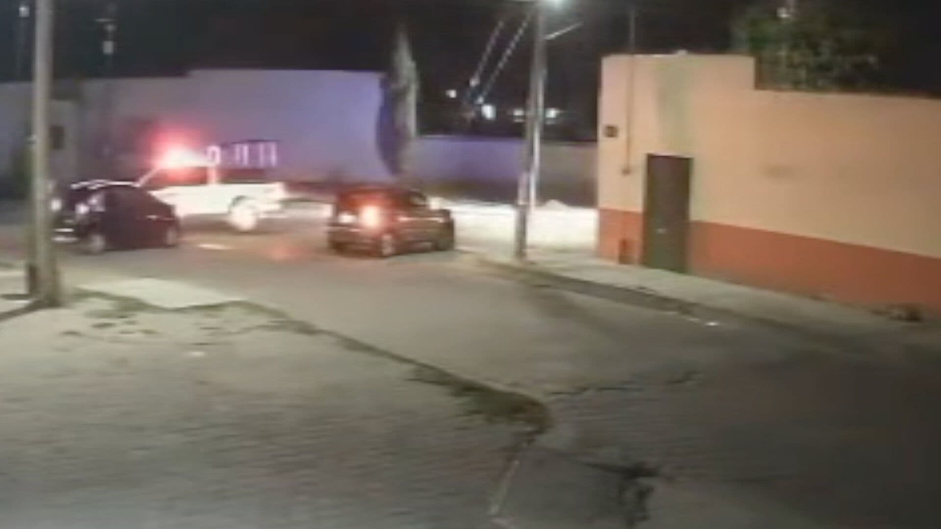 Video Choque Accidente Patrulla Policía contra Coche Particular Huamantla Tlaxcala