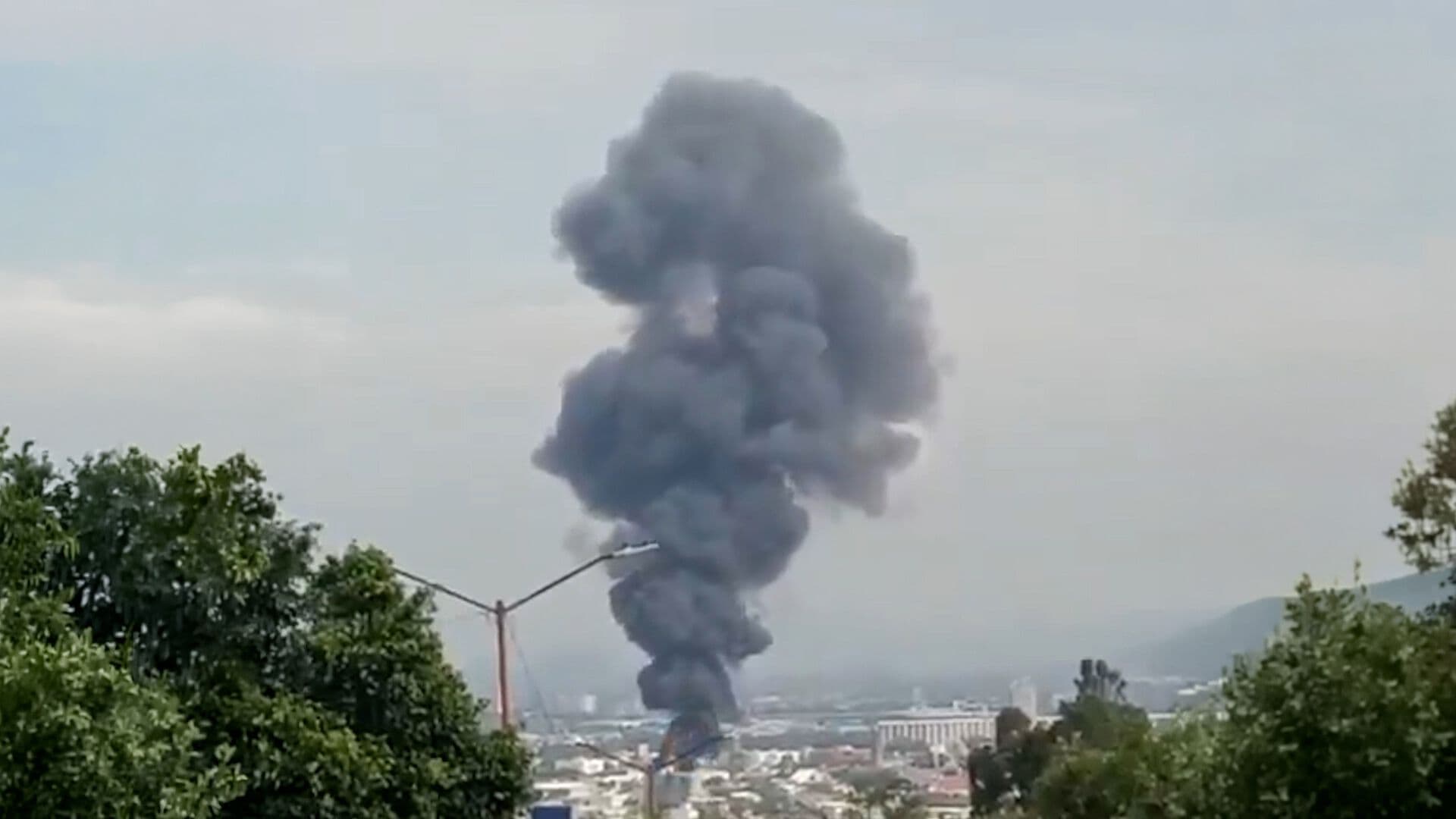 Se Registra Incendio en Tlalnepantla
