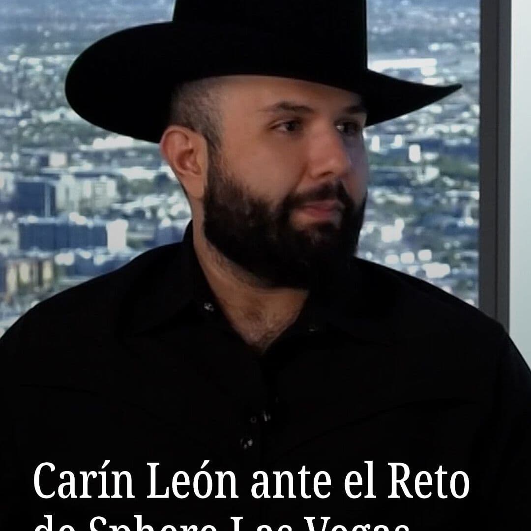 Carín León Ante el Reto de Sphere Las Vegas