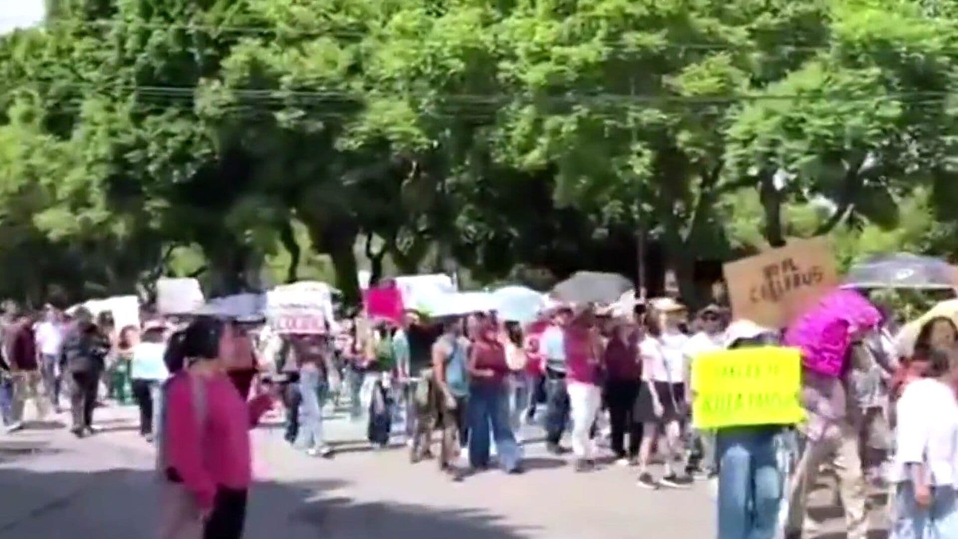 Protesta contra Construcción del Cablebús Colapsa Vialidades en Puebla