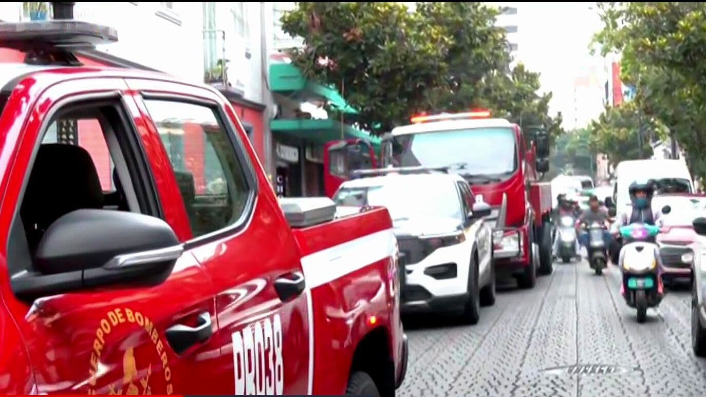 Incendio en Baños Señorial en el Centro Histórico de CDMX