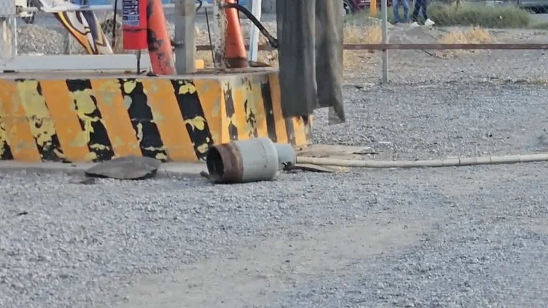 Explota Tanque de Gas en Ciudad Juárez y Deja a Dos Lesionados