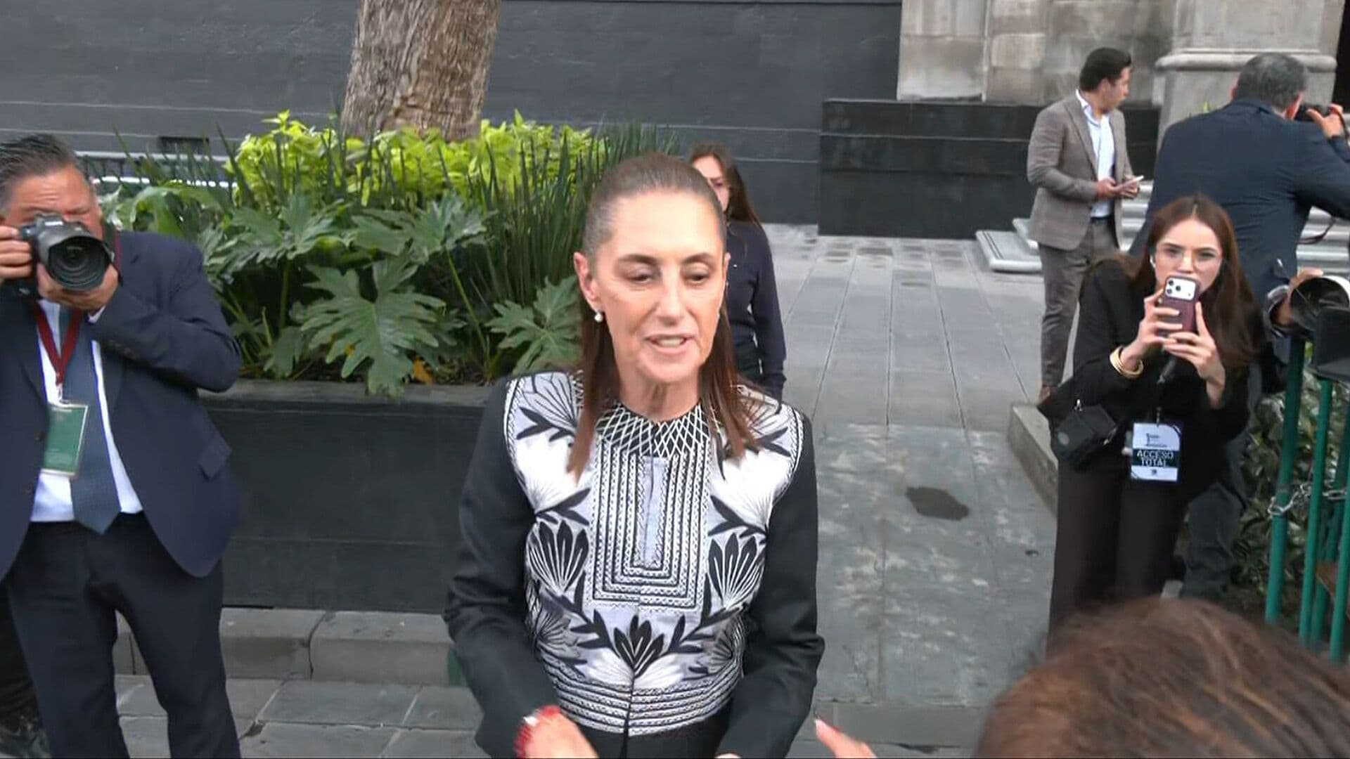 Sheinbaum Sale de la SCJN tras Informe del Ministro Presidente Hugo Aguilar