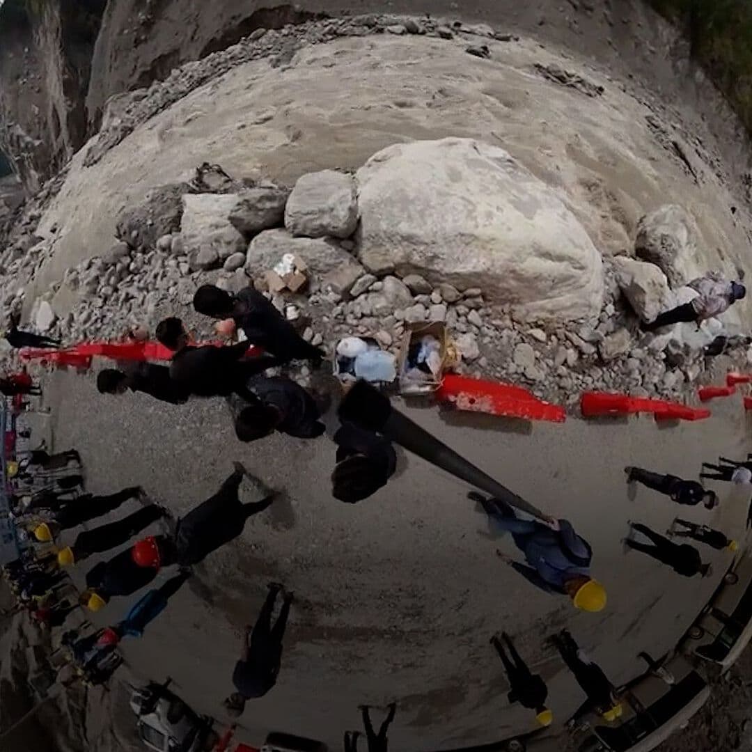 Así se Ve la Zona Arrasada por Riada en China