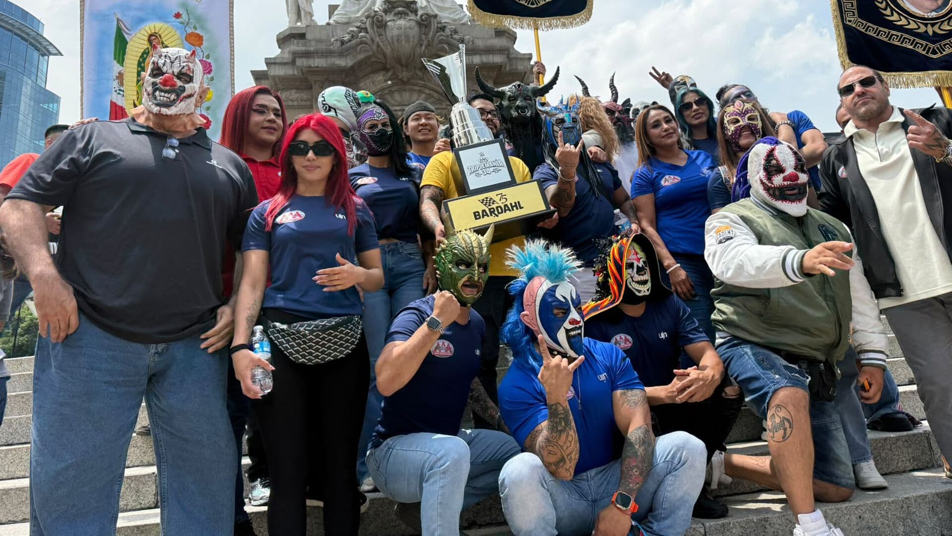 Así se Vive la Peregrinación de Luchadores Hacia la Basílica de Guadalupe