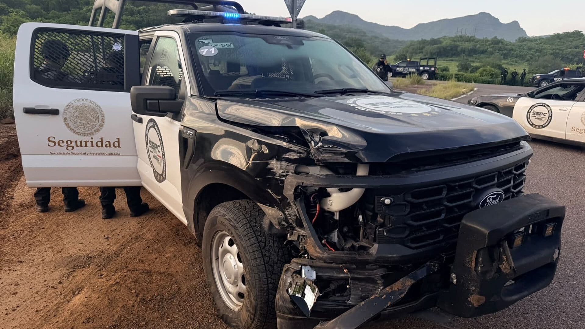 Atacan a Balazos a Elementos de la SSPC en Culiacán, Sinaloa