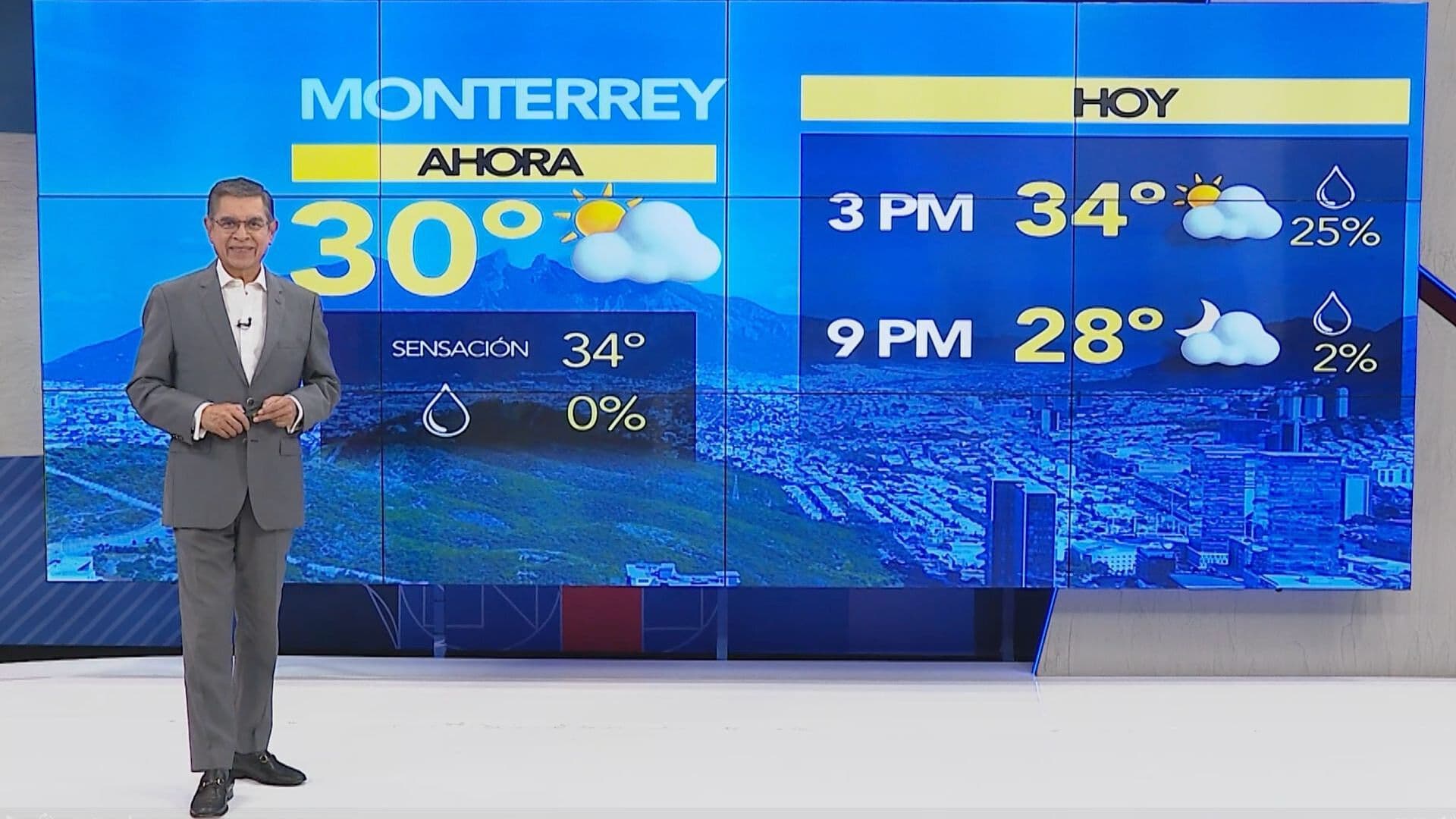 Clima en Nuevo León Pronóstico Vespertino del Martes 8 de Septiembre de 2026