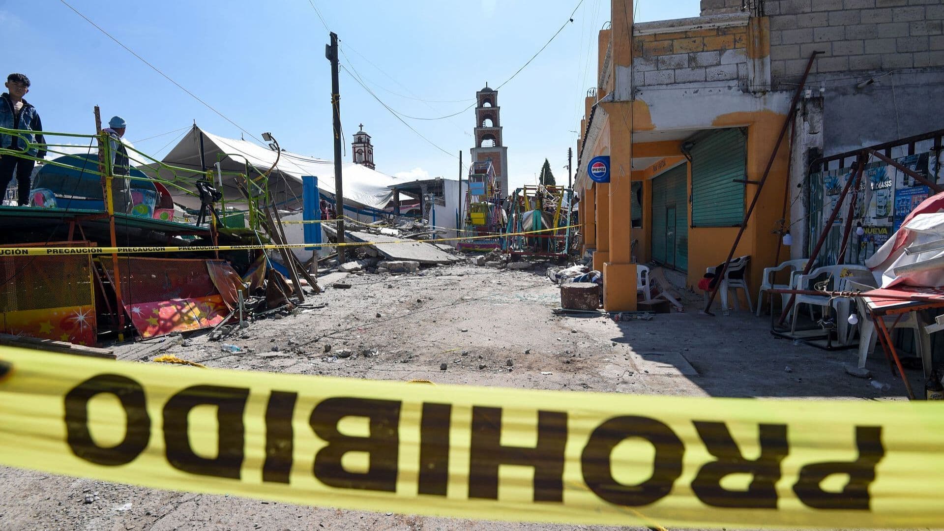 Dan de Alta a 69 Lesionados en Explosión de Pirotecnia en Temascalcingo