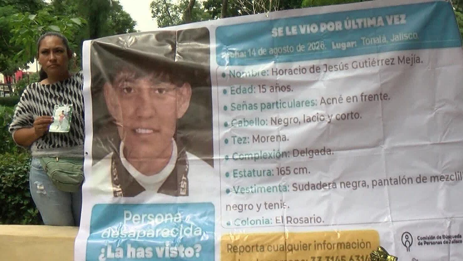 Continúa la Búsqueda de Horacio de Jesús, Futbolista Adolescente Desaparecido en Tonalá
