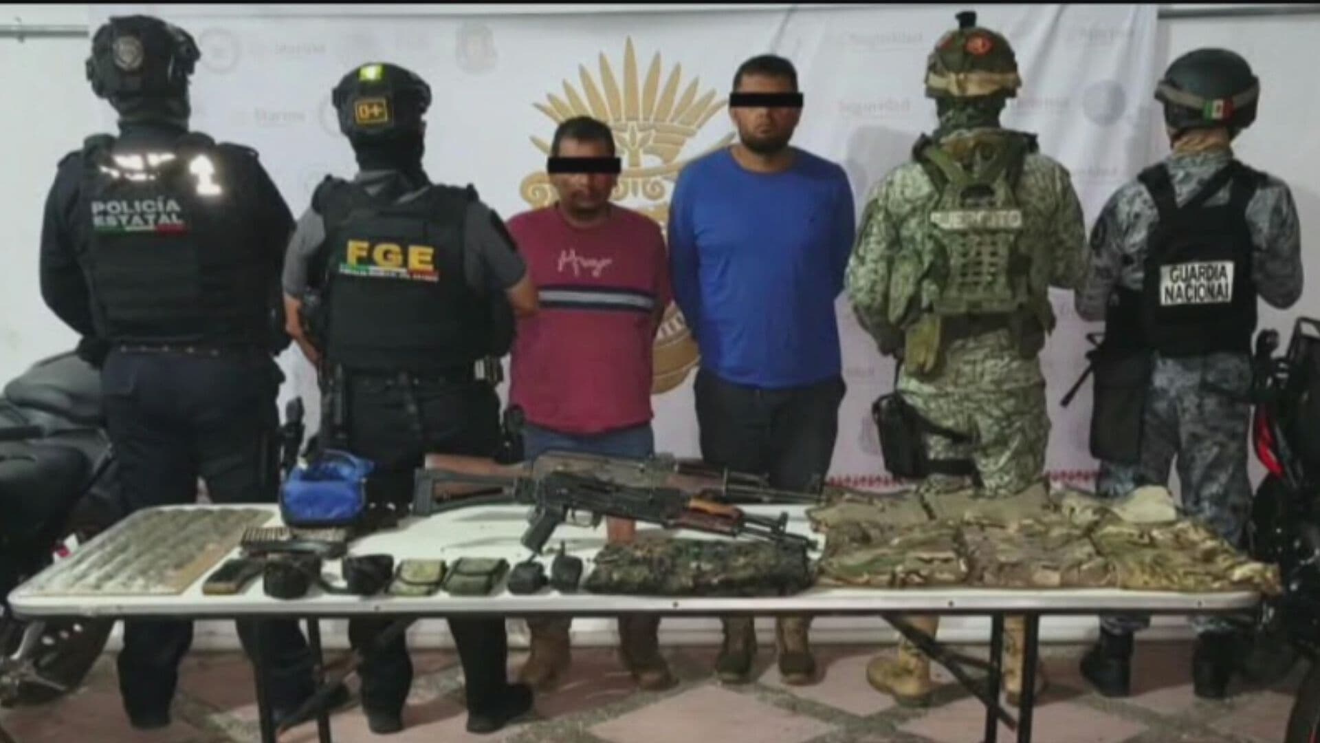Detienen a 'El Teo' y a 'El Guero' de 'Los Ardillos' en Chilpancingo