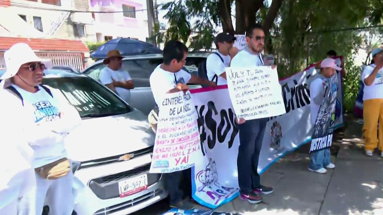 Familiares Protestan en la Fiscalía de Ecatepec contra Presuntos Delitos Fabricados