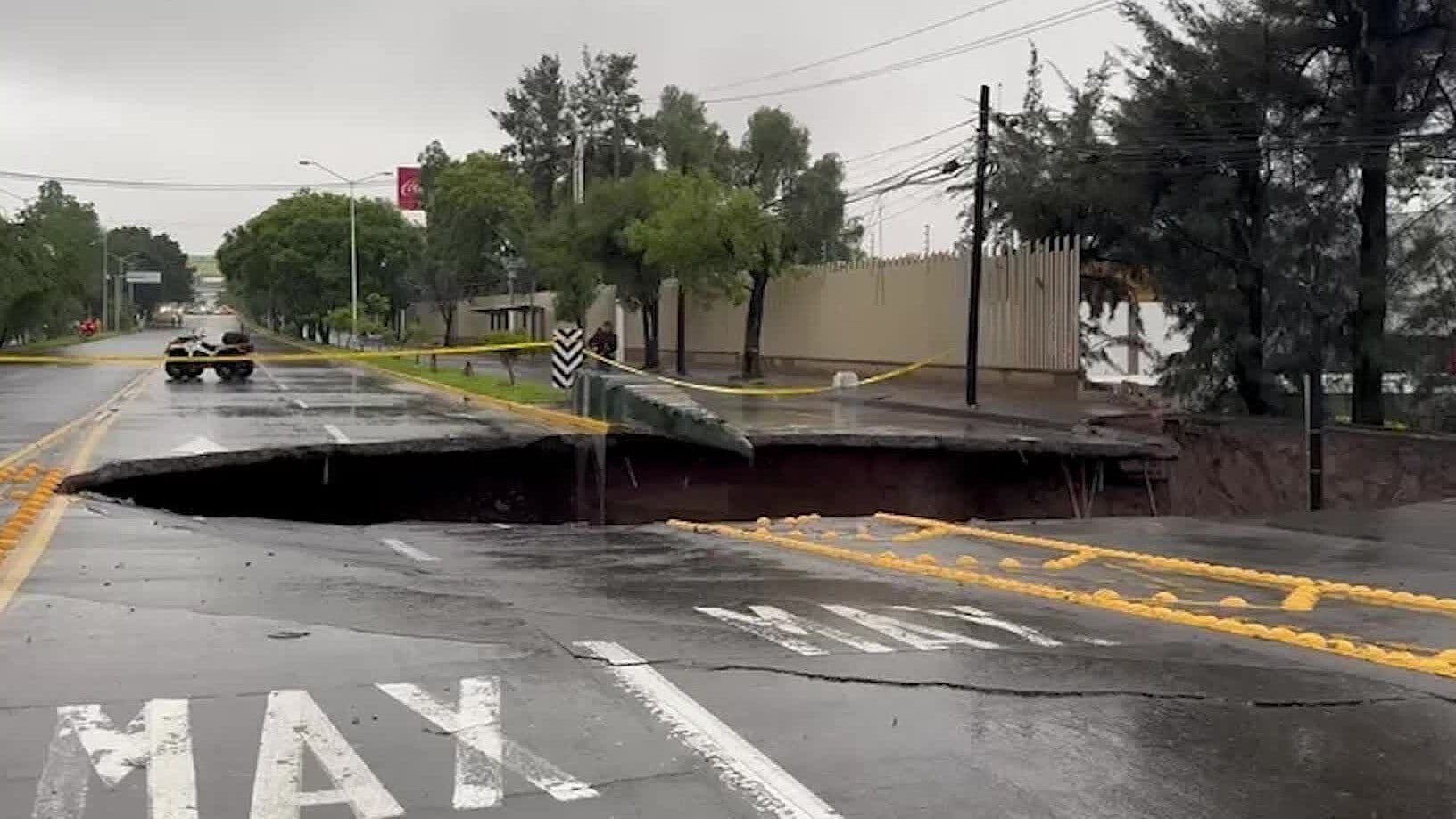 Más de 9 Socavones se Han Formado en las Últimas 3 Temporadas de Lluvias en Jalisco