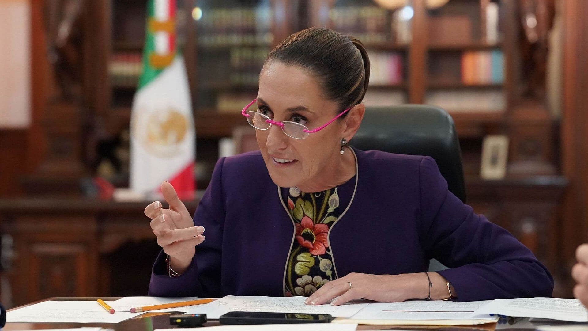Sheinbaum Sostiene Videoconferencia con Secretario de Comercio de EUA