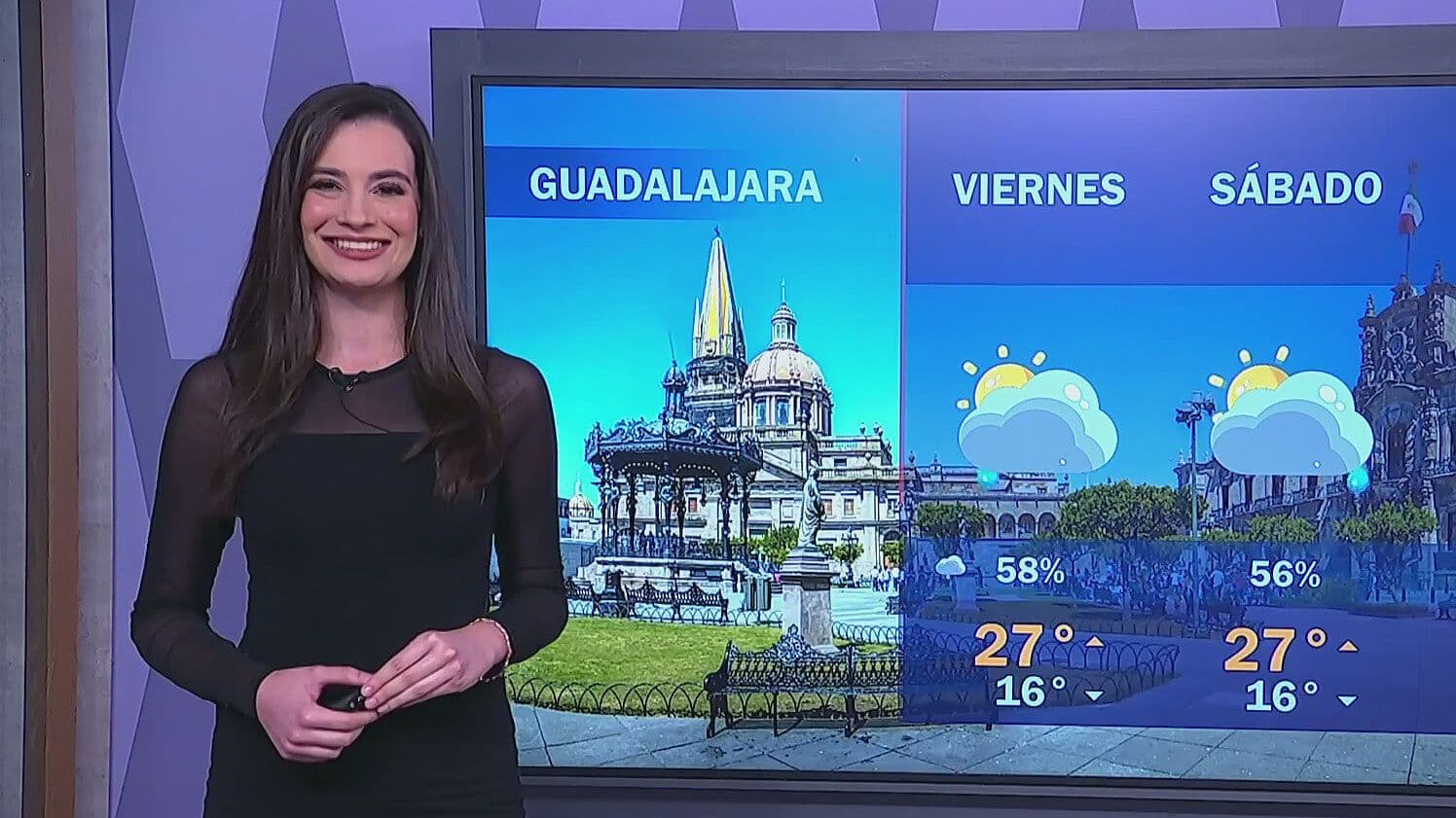 Pronóstico del Clima en Jalisco con Michelle Zepeda