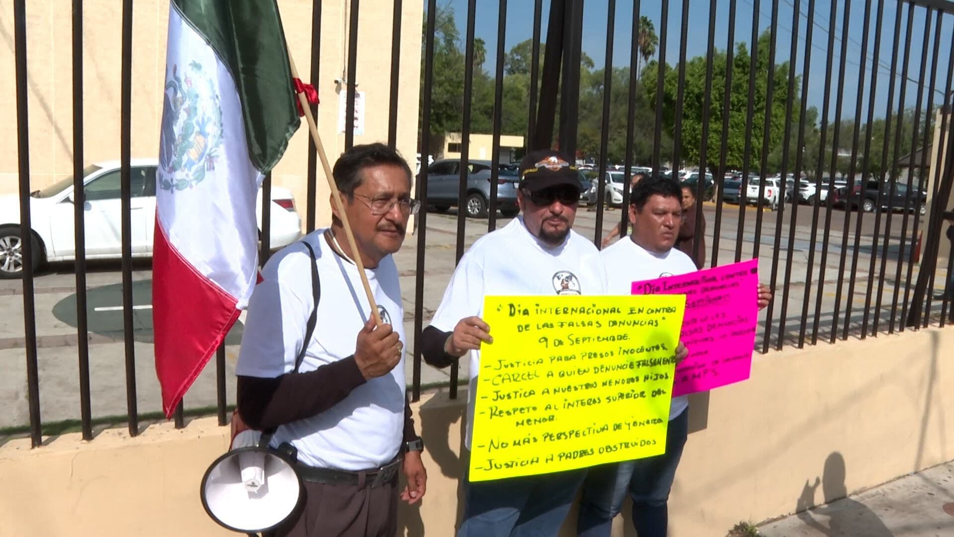 Protestan en Aguascalientes Contra Falsas Denuncias y Perspectiva de Género