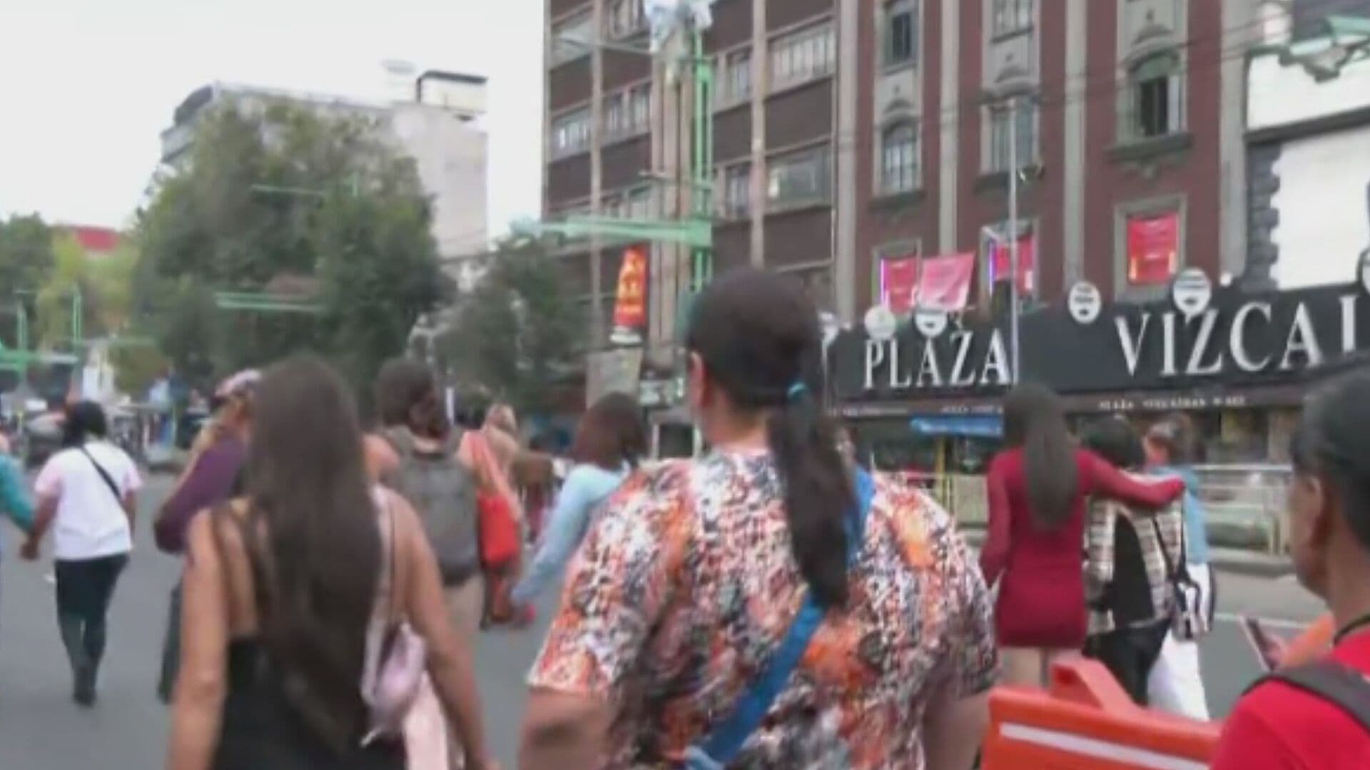 Manifestantes LGBT+ Marchan Hacia SEGOB