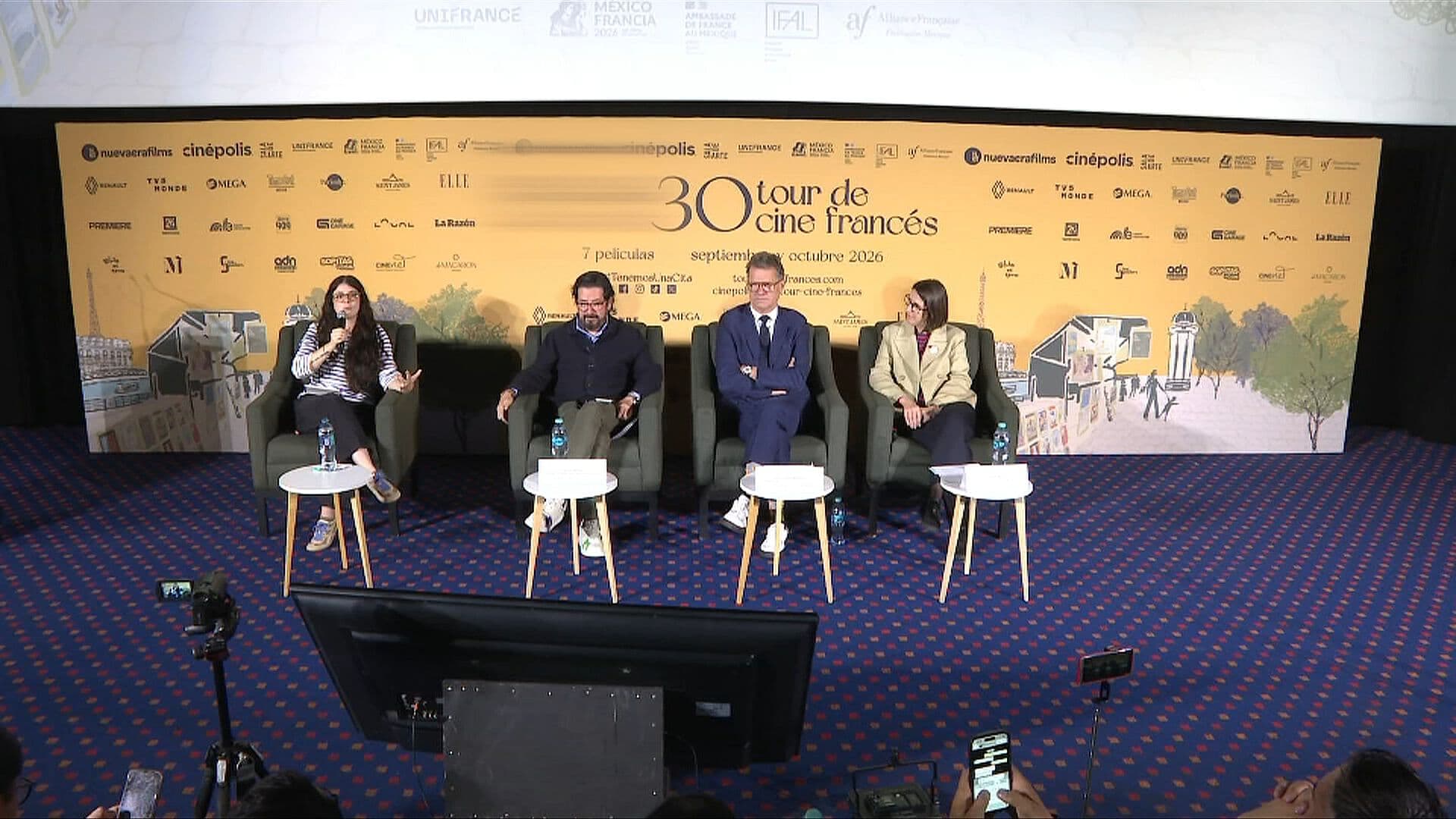 Tour de Cine Francés Celebra 30 Años con Muestra Especial en México