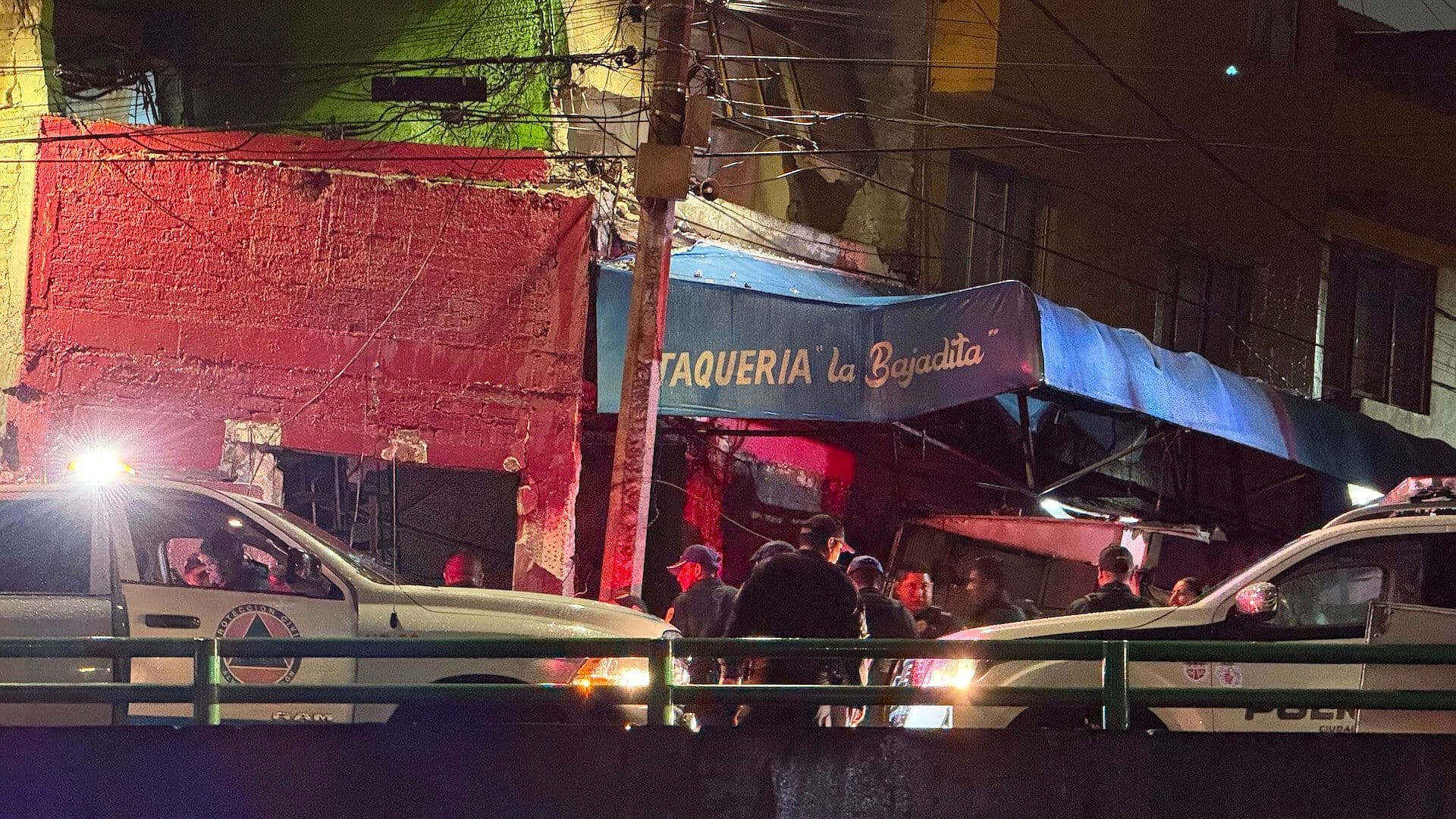 Sube a Dos Muertos y 10 Heridos Saldo por Explosión de Taquería en Álvaro Obregón, CDMX