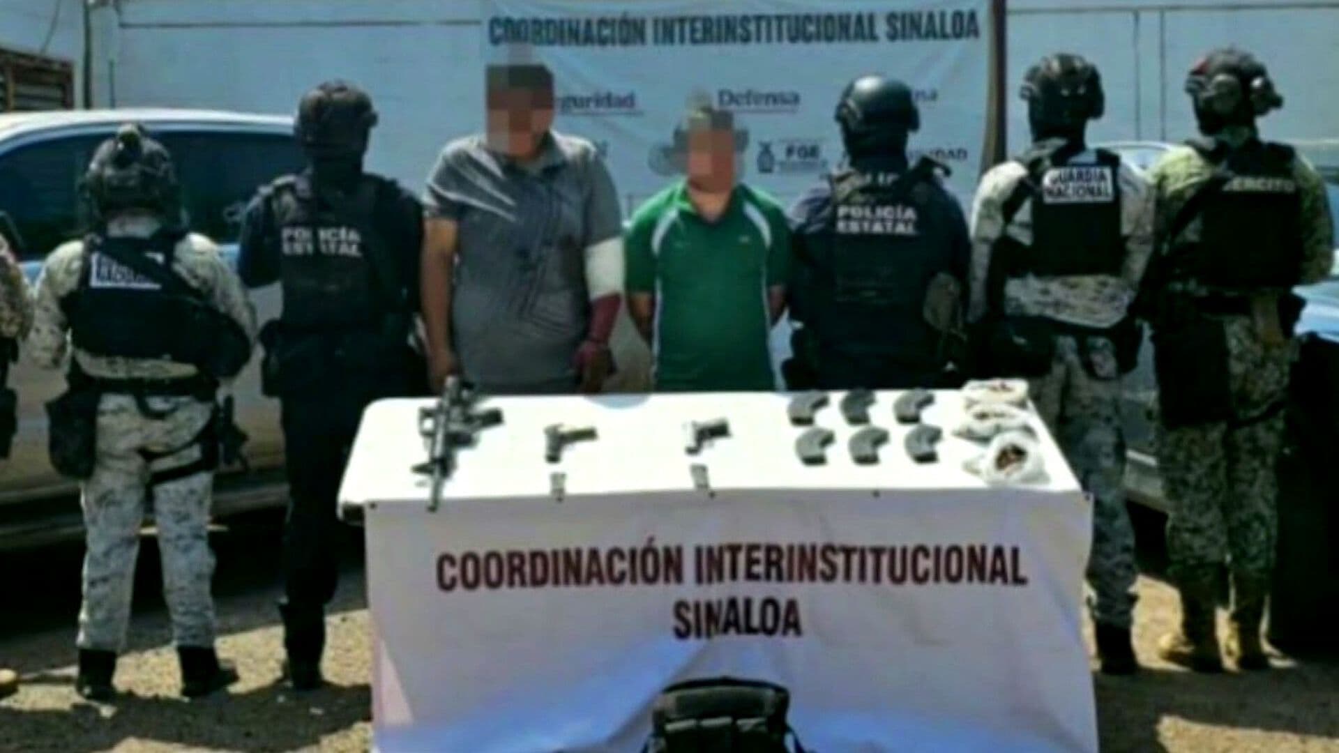 Detienen a Dos Hombres Armados tras Enfrentamiento con Policías en Elota, Sinaloa