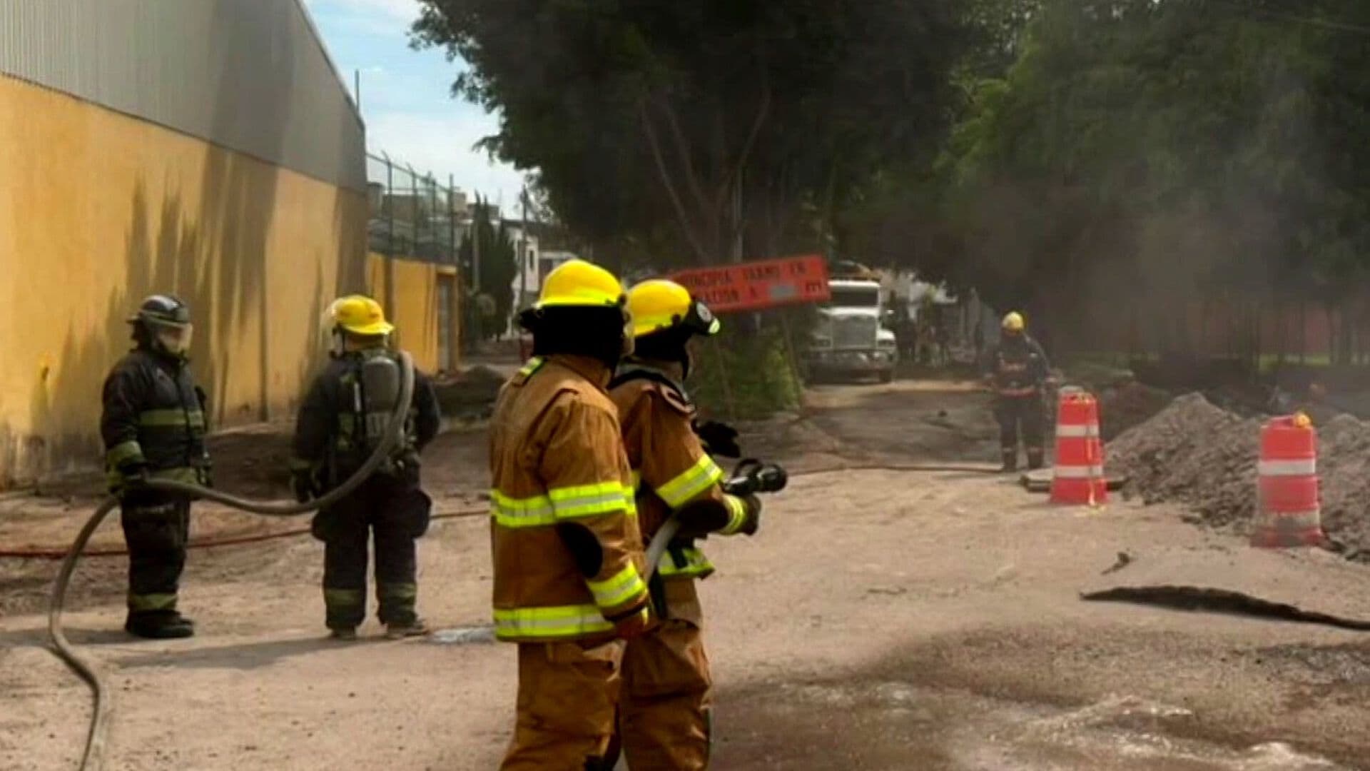 Fuga de Gas Moviliza a Bomberos y Protección Civil en Puebla