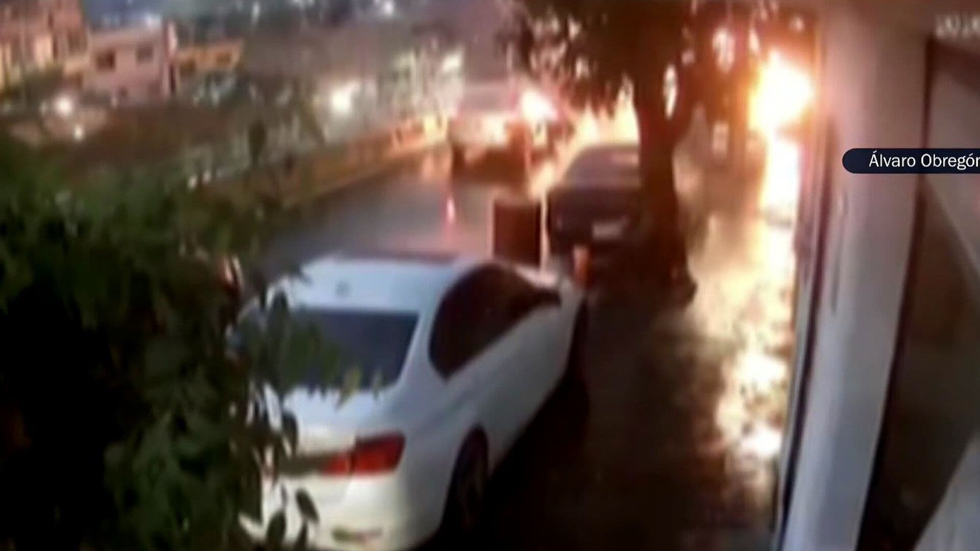 Cámara Capta el Momento Exacto de Explosión en Álvaro Obregón, CDMX