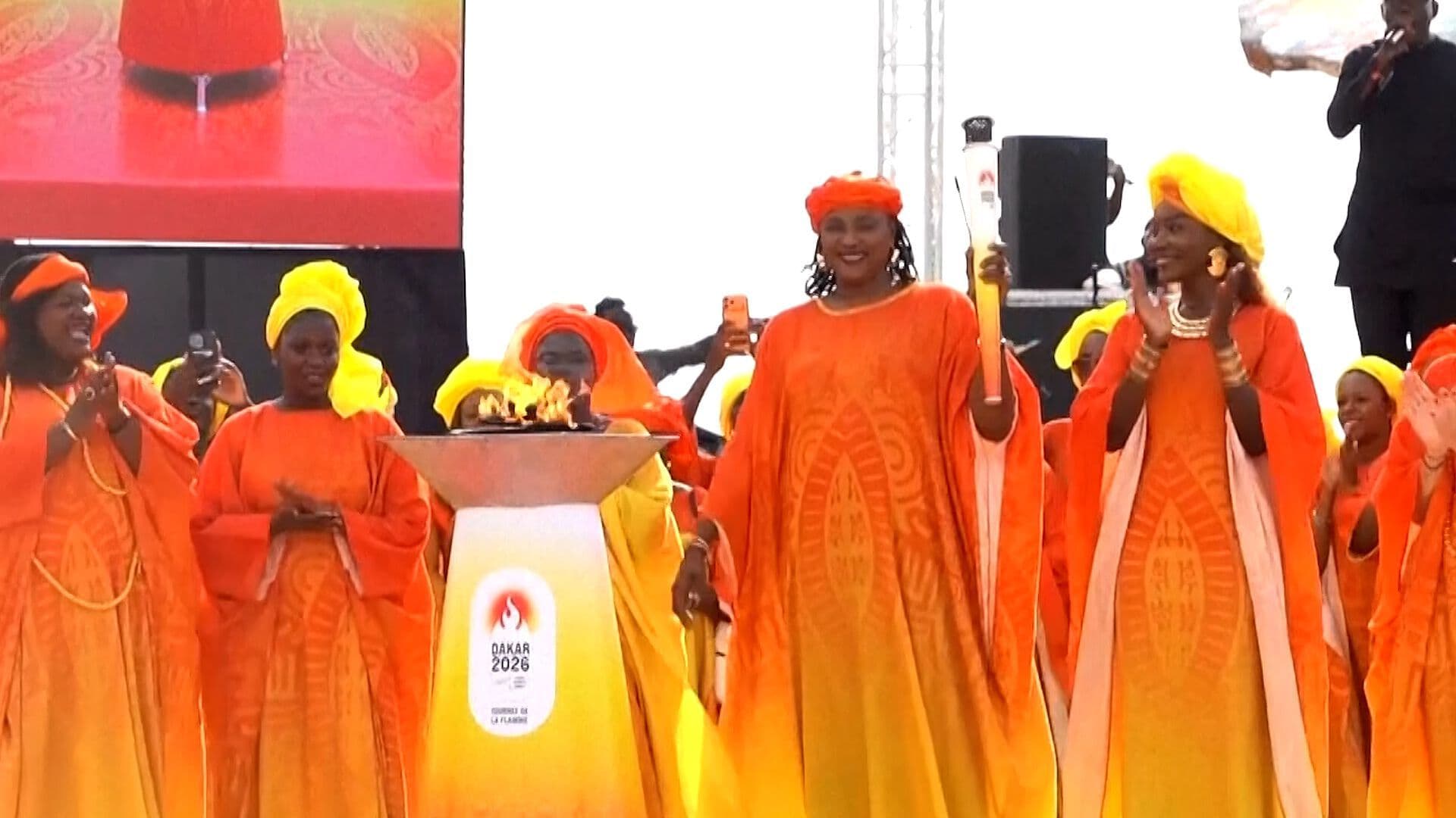 La Antorcha Olímpica Llega a Senegal