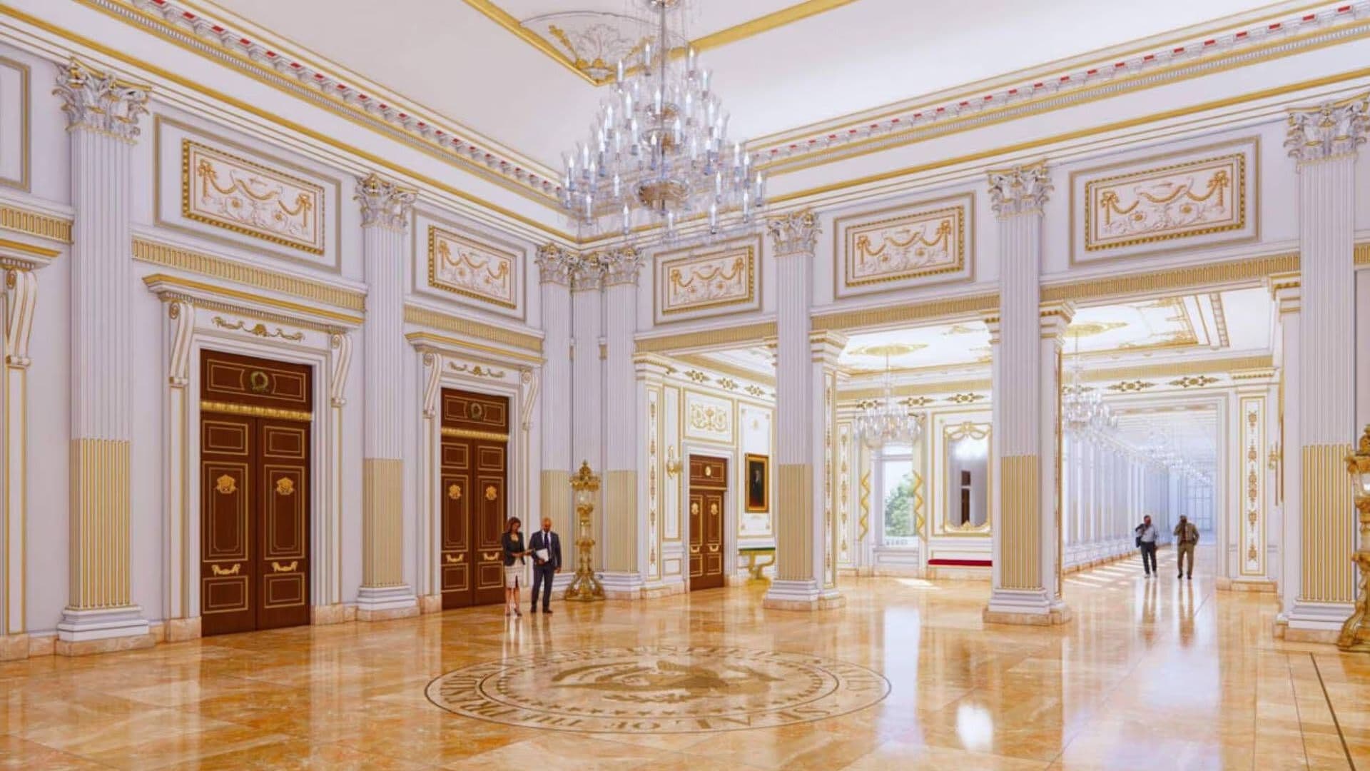 Trump Revela Primeras Imágenes del Nuevo Salón de Baile de la Casa Blanca