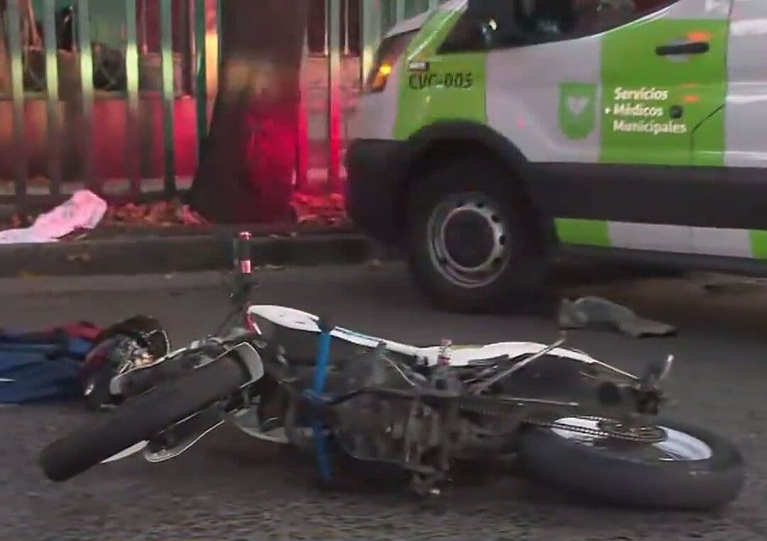 Motociclista Arrollado por Unidad del Transporte Público en Zapopan