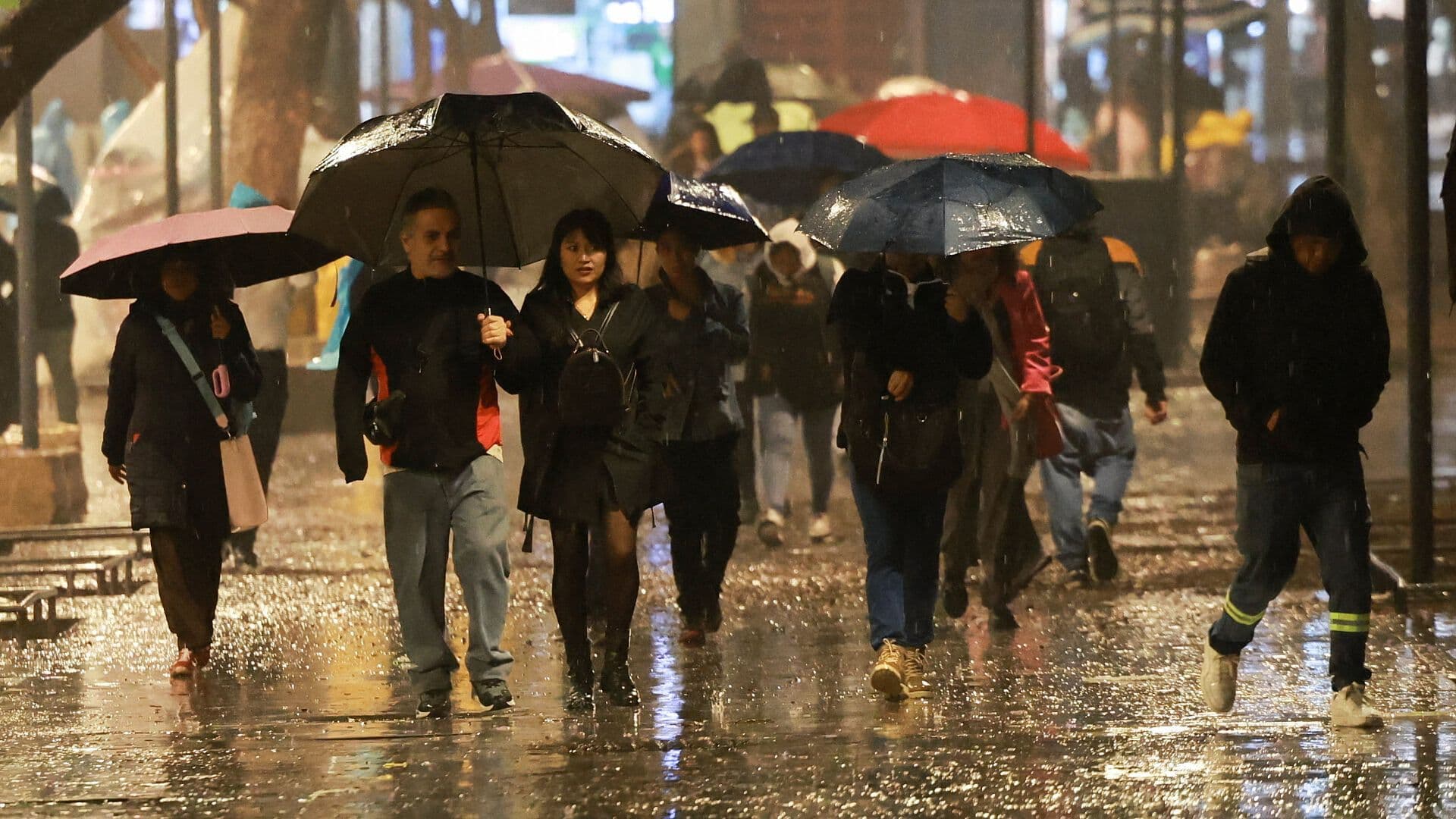 Llueve en el Centro de CDMX; Hay Alerta Amarilla para Gran Parte de la Capital