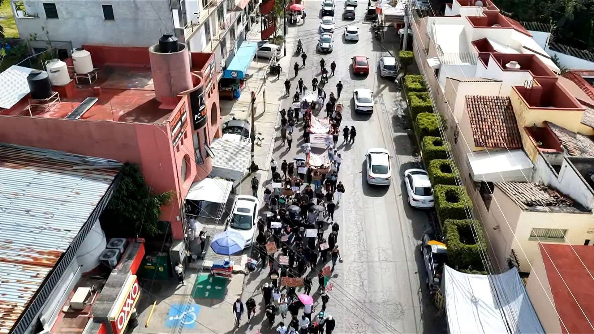 Marchan para Exigir Justicia para Claudia Tacoronte en Morelos
