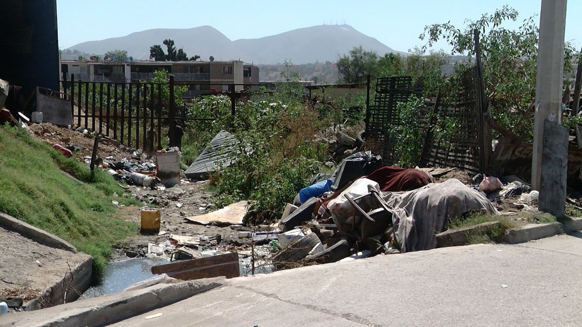 Basura y Aguas Negras Generan Contaminación en Colonia Melchor Ocampo de Tijuana