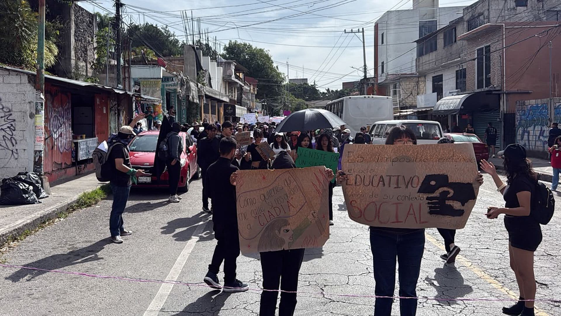 Estudiantes de la UAEM Exigen Justicia